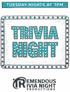 Jamesons 17th Ave Trivia Nights with Tremendous Trivia Productions
