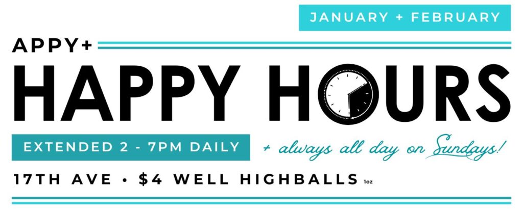 Extended Happy Hours at Jamesons Pubs on 17th Ave SW in Calgary from 2-7pm daily